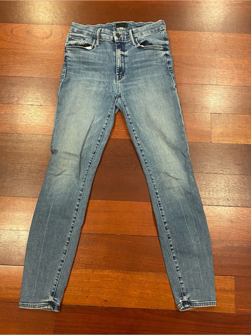 Mother Denim Women's Size 26 The Looker Ankle Jeans in We The Animals